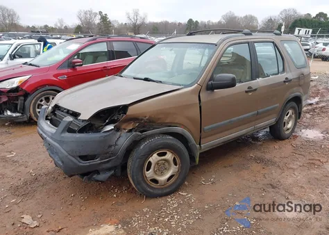 2002 Honda Cr-V Lx from USA, damaged, VIN SHSRD78482U001163